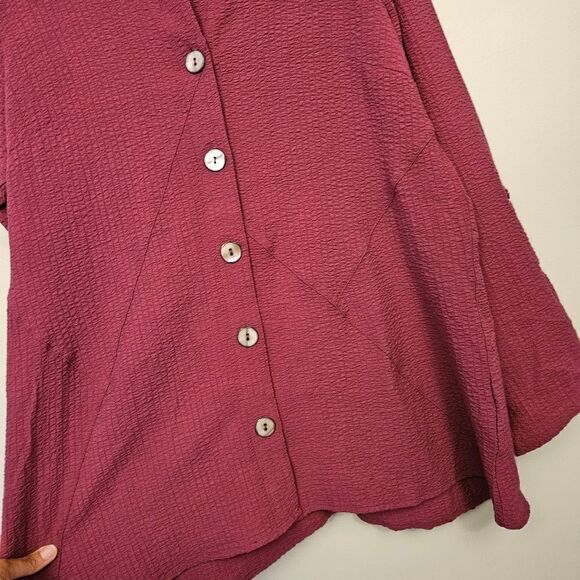 Soft Surroundings Waffle Texture Tunic - Picture 4 of 8